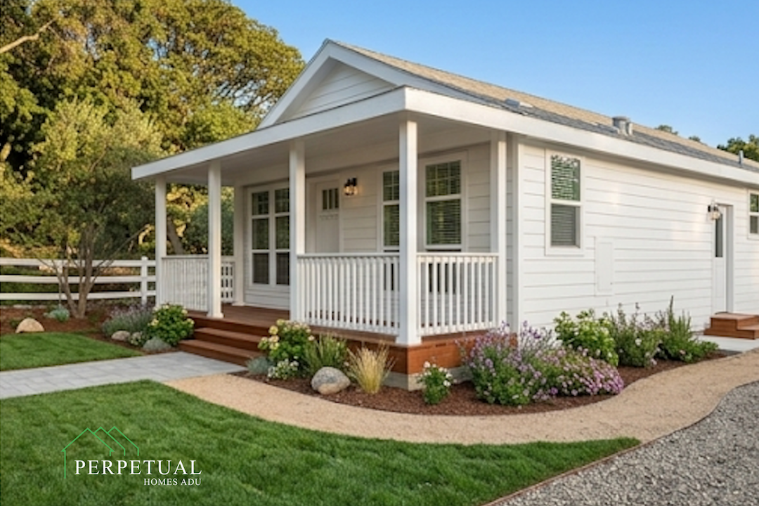 The Healdsburg interior open floor plan by Perpetual Homes ADU