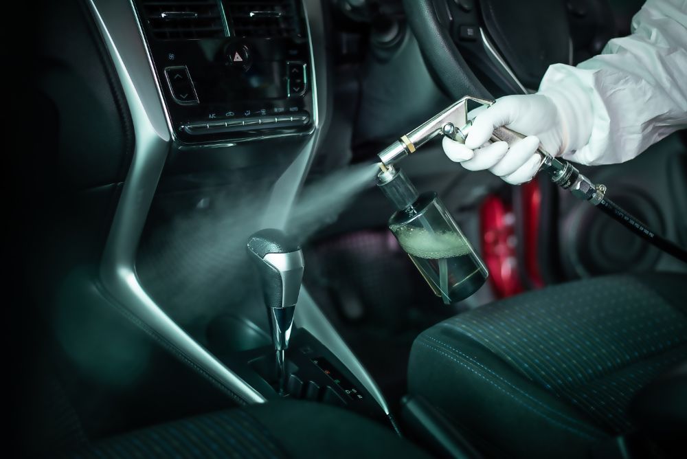 sanificazione auto