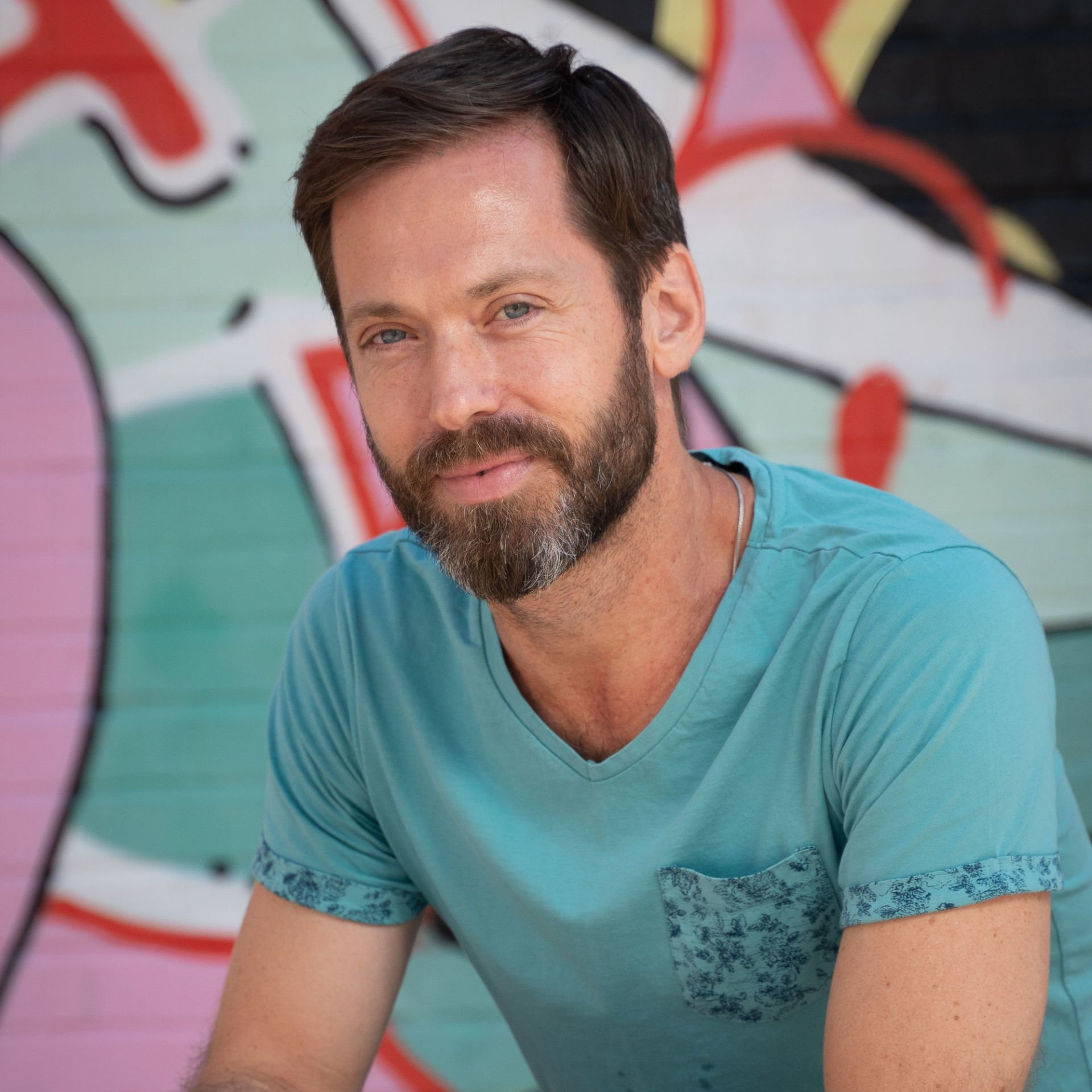 English Teacher at New Design High School, Darren Chase