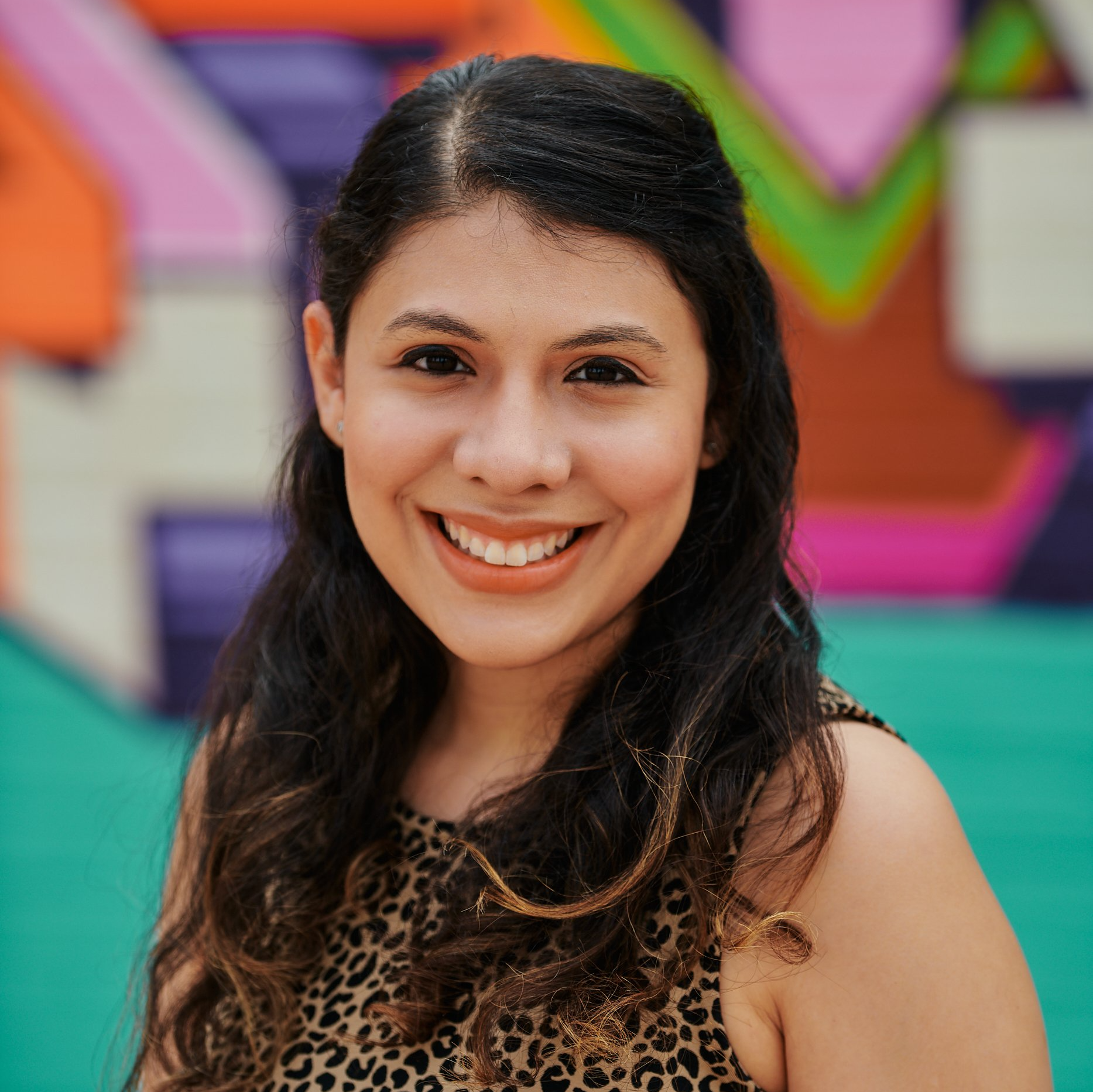 English Teacher at New Design High School, Laura Madera