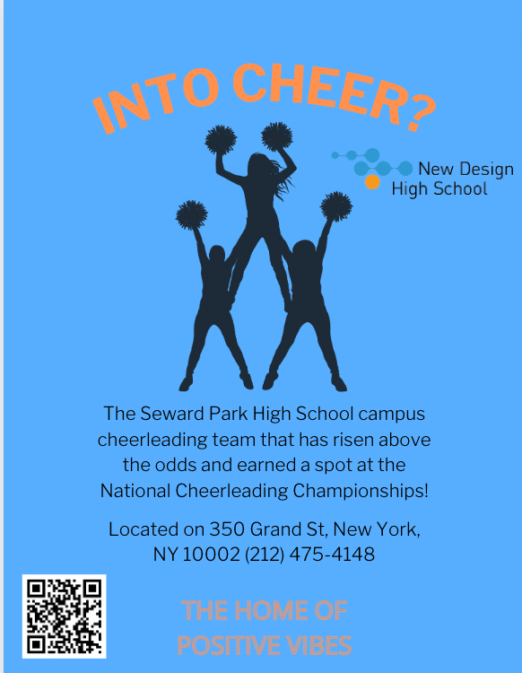 New Design High School more than a school flier designed by the Youth Design Collective