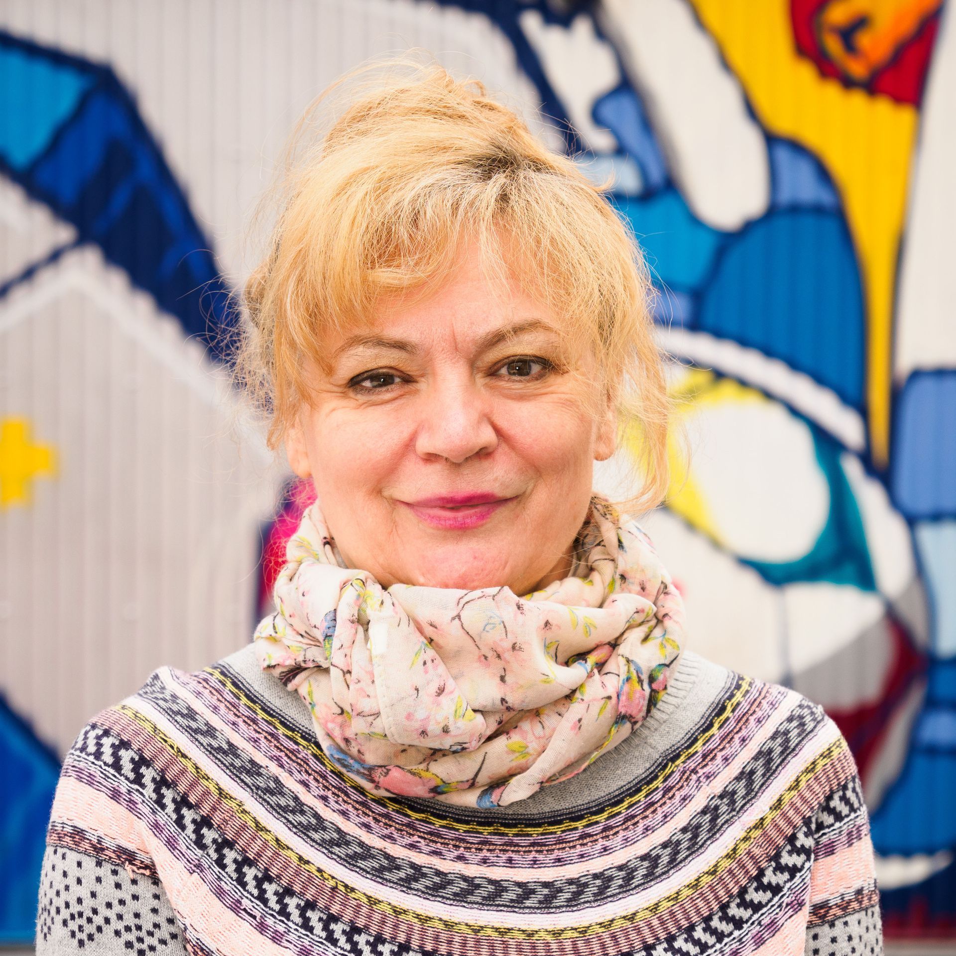 Spanish Teacher at New Design High School, Teresa Nasarre