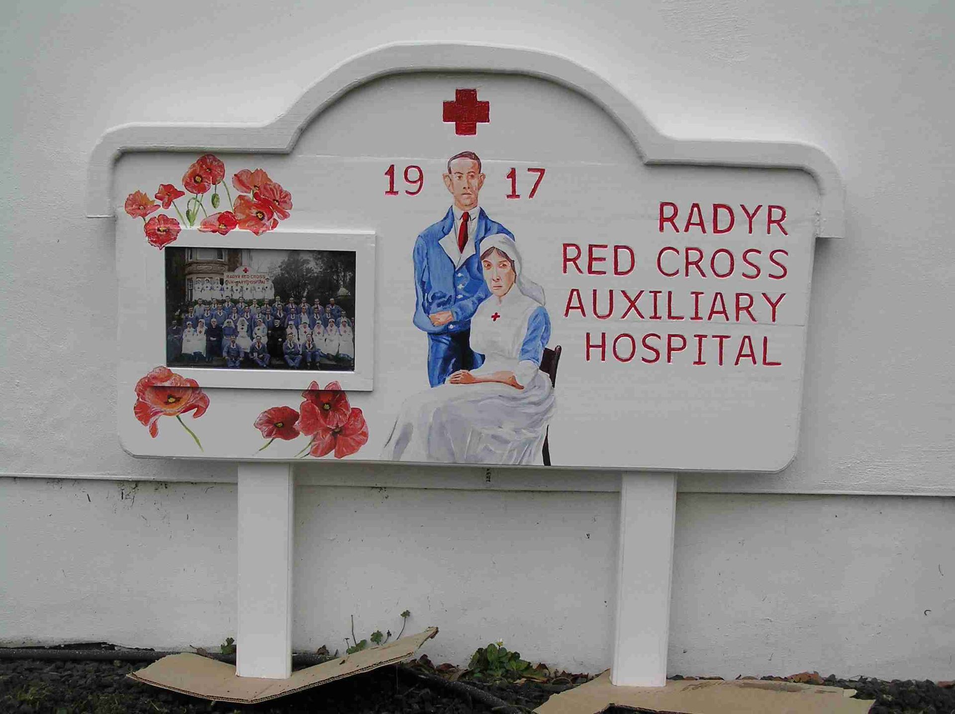 A 1917 hospital memorial made by Robert Ingrained Culture