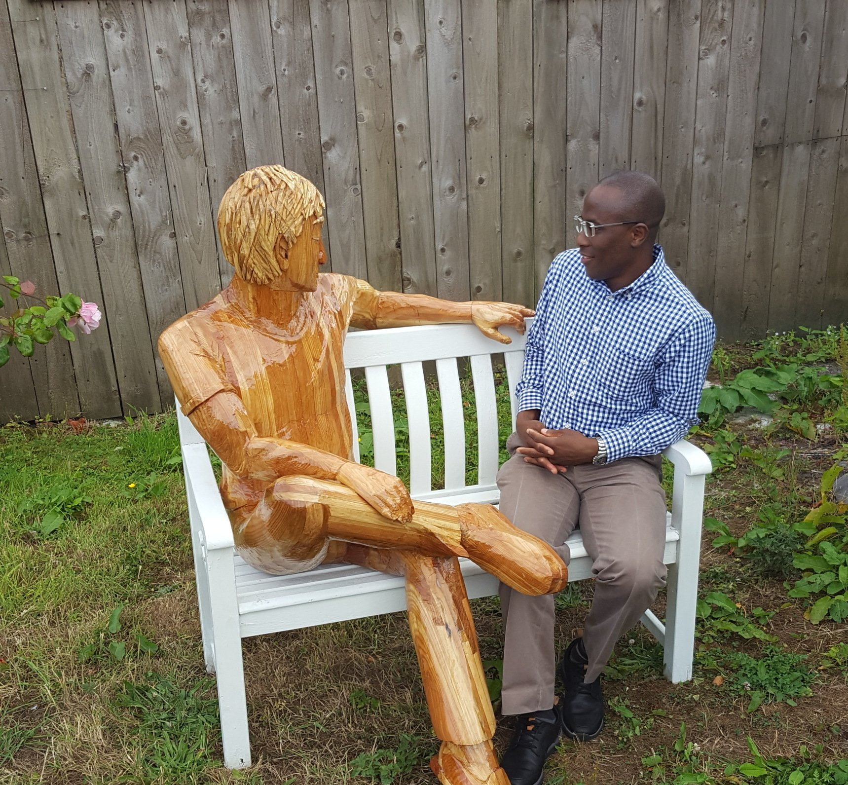 Contemporary British Male Figurative Sculpture made by Ingrained Culture.
