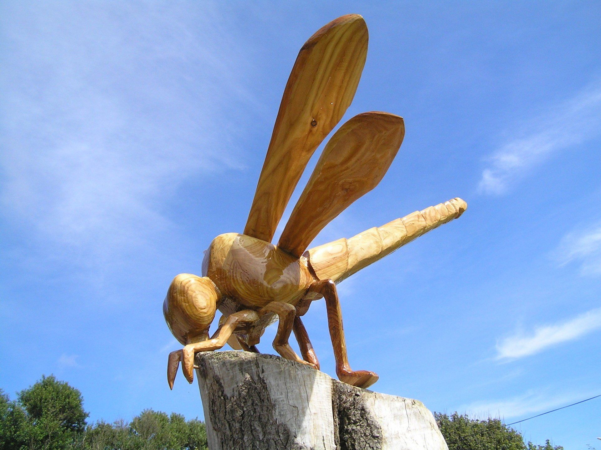 Eco friendly garden sculpture made in the UK