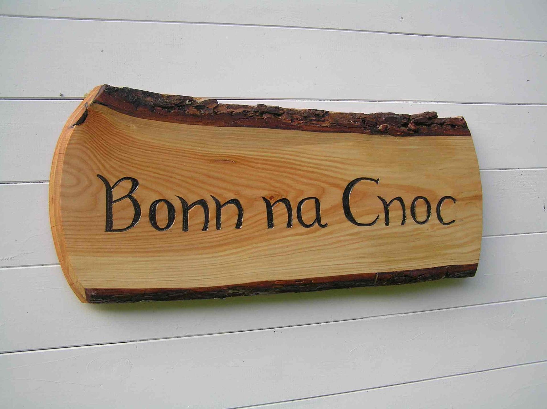 A Scottish House Sign made in Ayrshire by Ingrained Culture