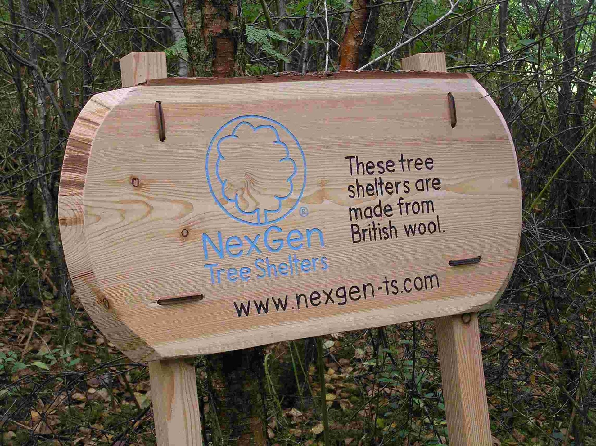 An example of a sustainable Eco-sign by Ingrained Culture