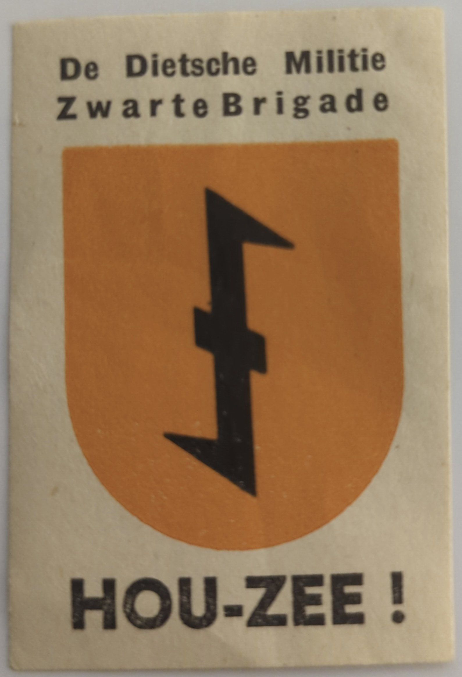 Tweede Wereldoorlog Dietsche Militie – Zwarte Brigade