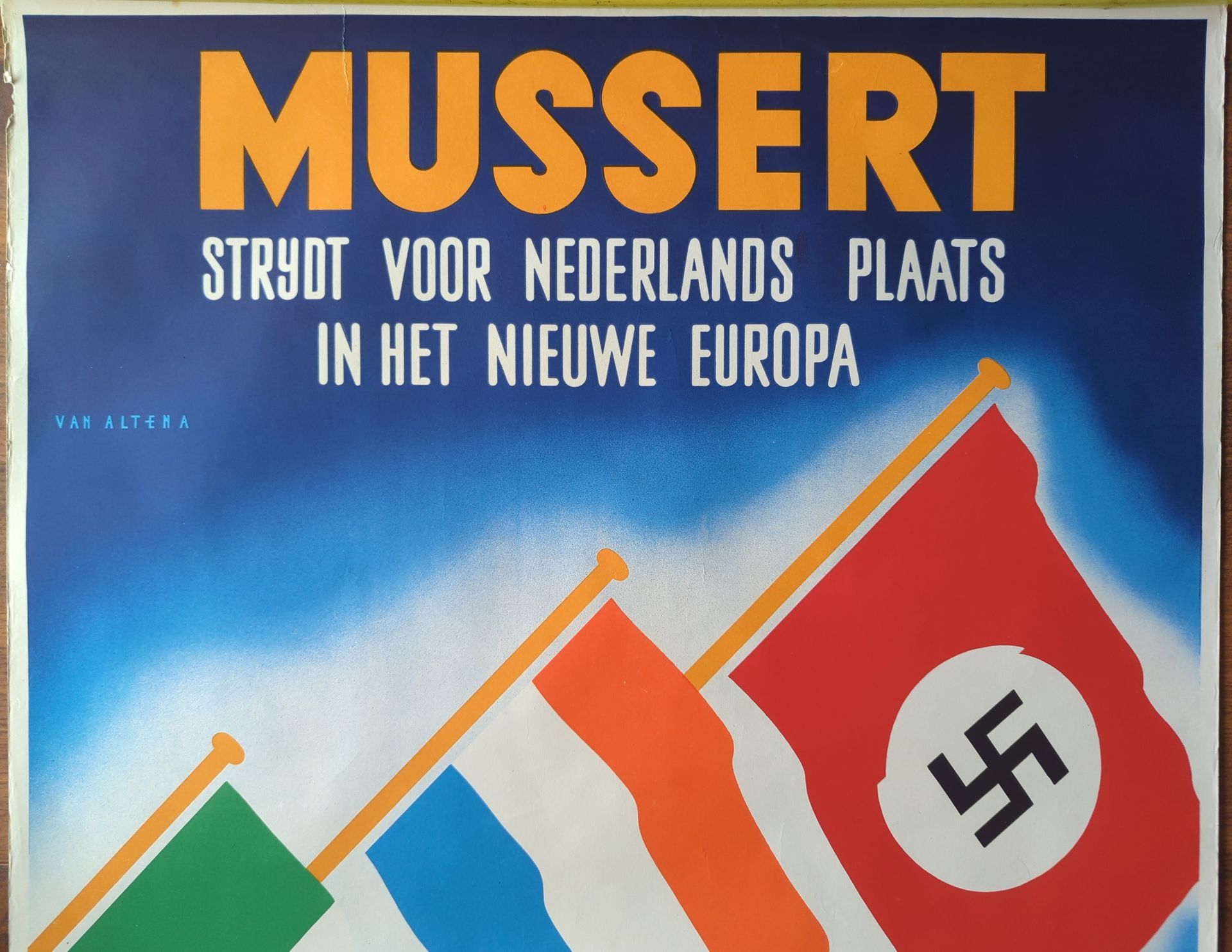 Tweede Wereldoorlog poster  | NSB | nederland
