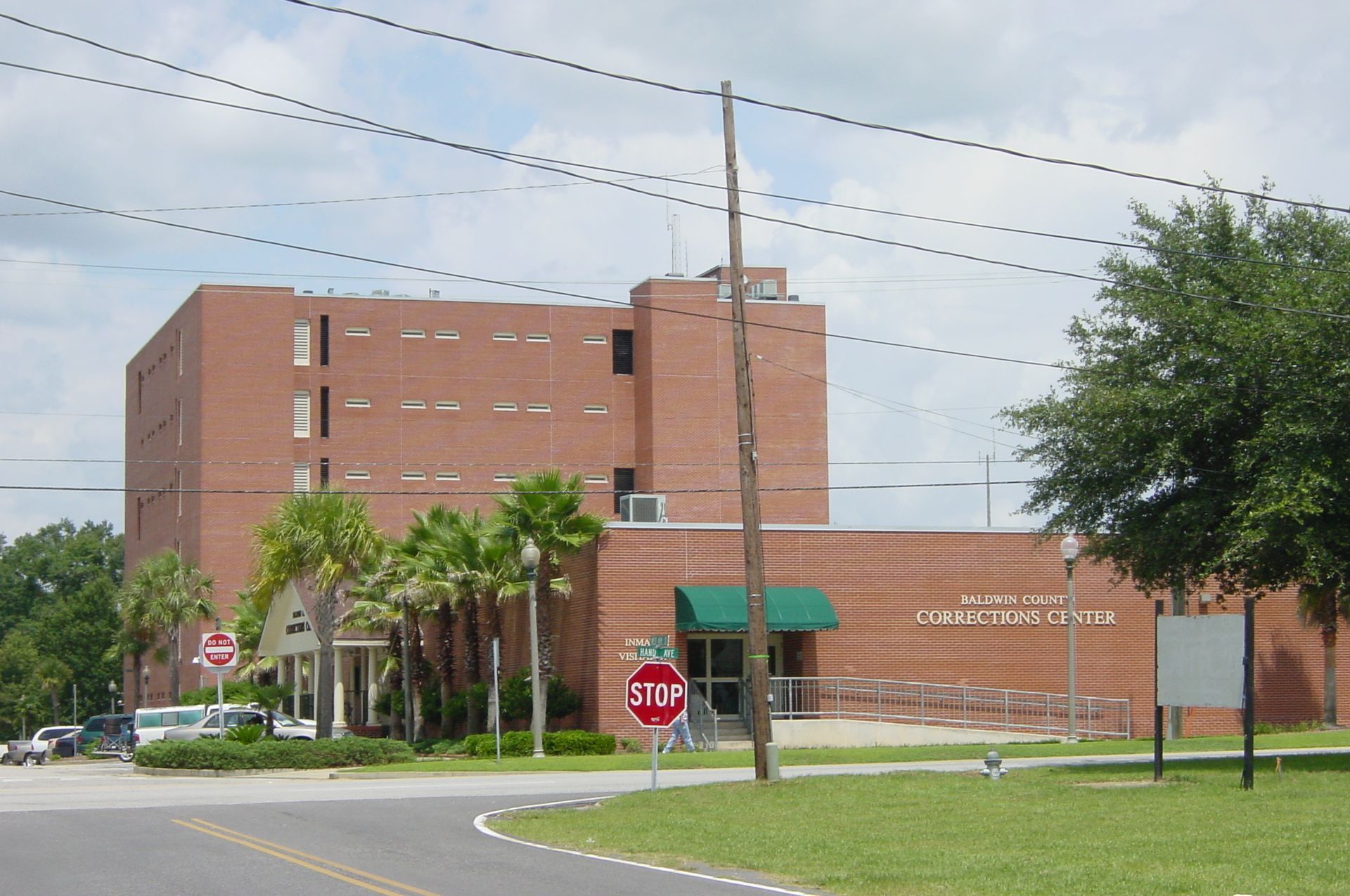 a building that says Baltimore county corrections center