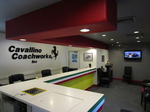 L-shaped reception area with 