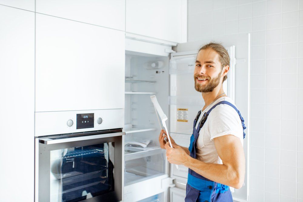 Installing New Refrigerator — Appliance Repairs in Nowra, NSW