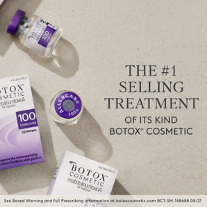 The # 1 selling treatment of its kind botox cosmetic