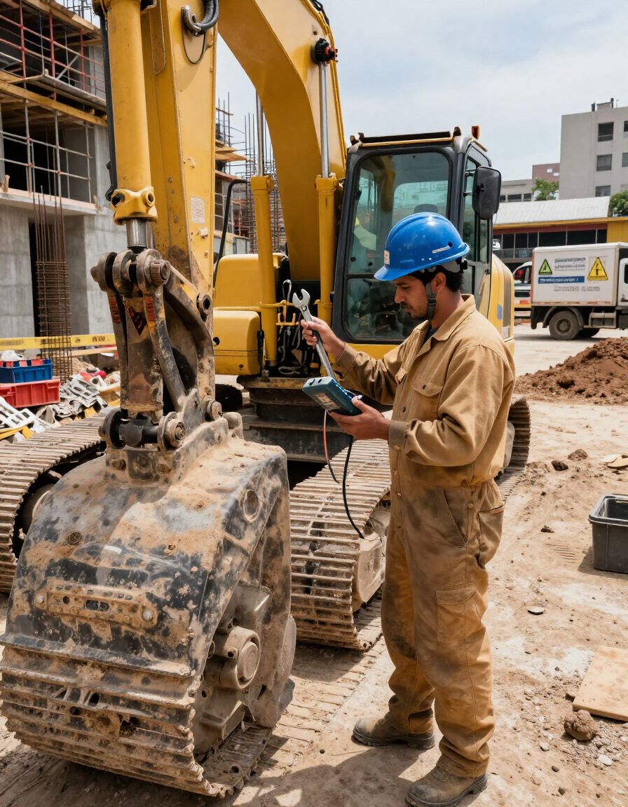 Servicio técnico de maquinaria para construcción en México