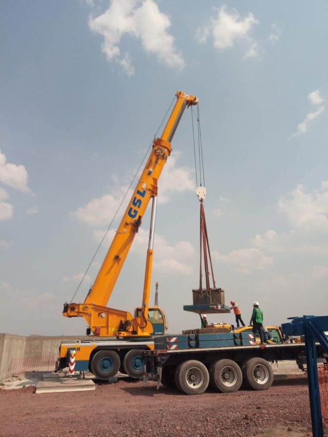 Maquinaria pesada para construcción en México