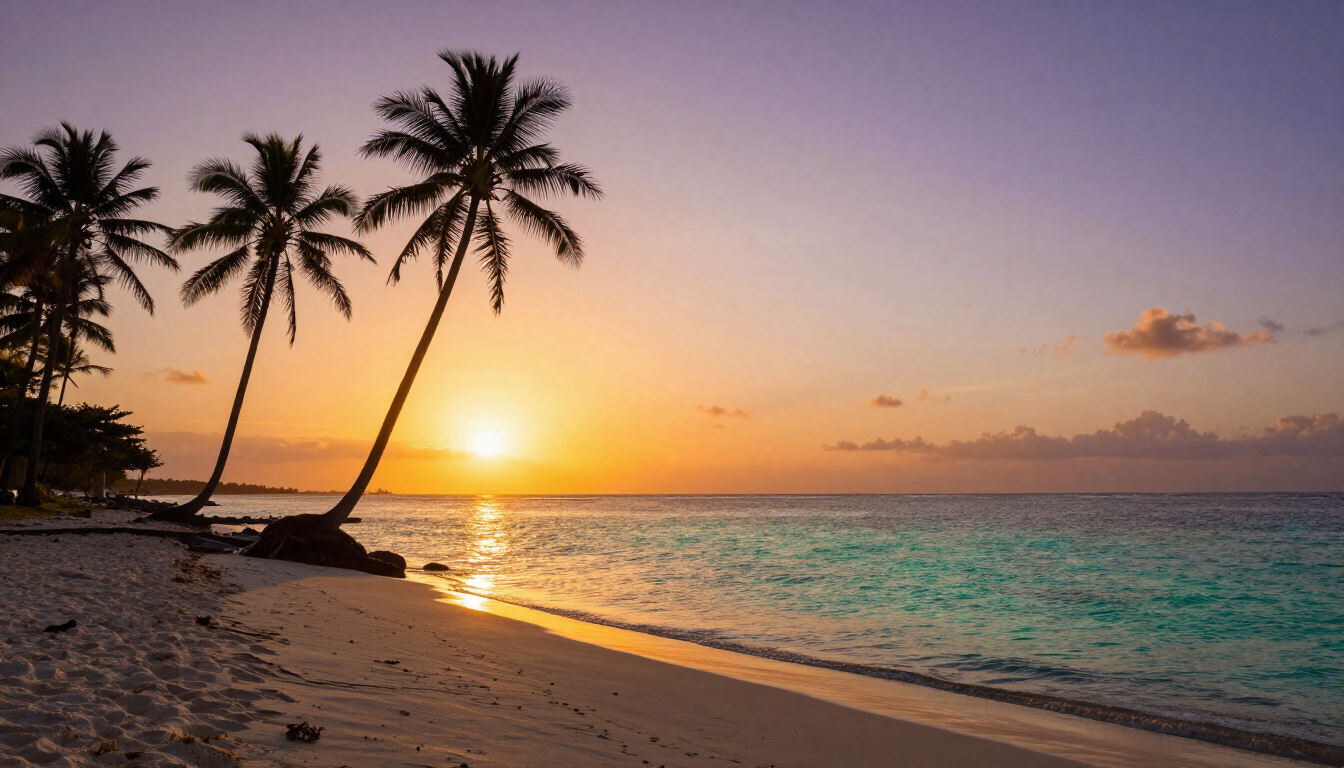 Pristine white sands at Jacaranda Beach Watamu near The Breeze Point Residence
