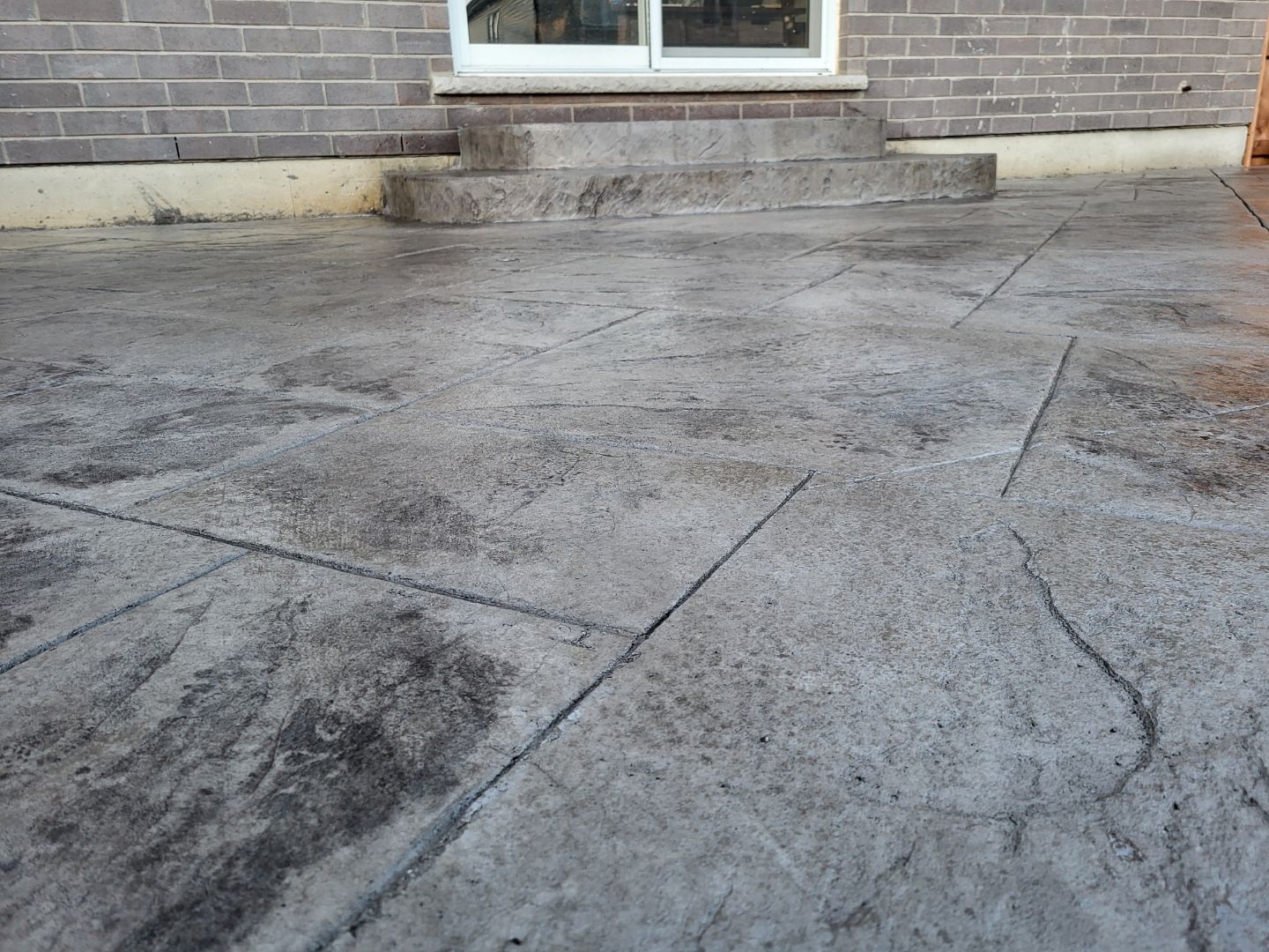 Stamped concrete, patio, driveway, Kitchener, ON