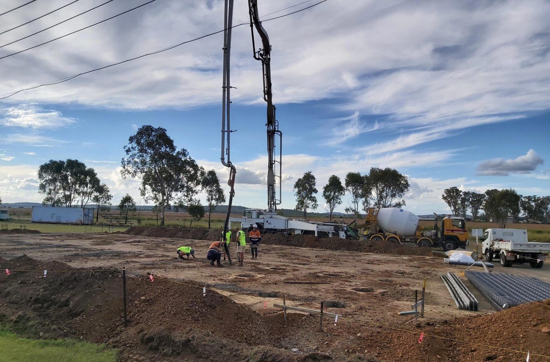 Coops Construction Clearing a Slab