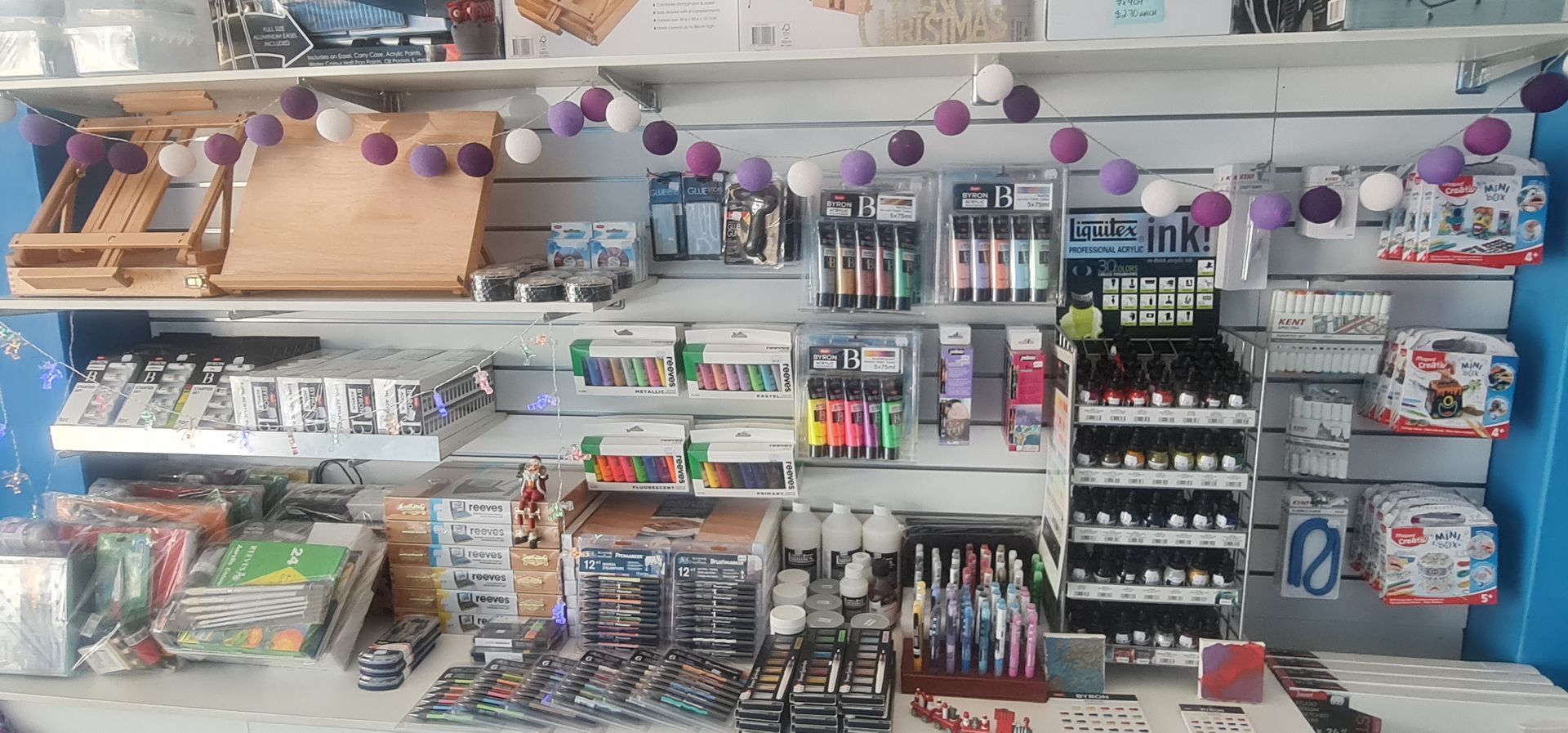 Stationery Shop Display With Writing Tools and Art Supplies — Central Western Communications in Emerald, QLD