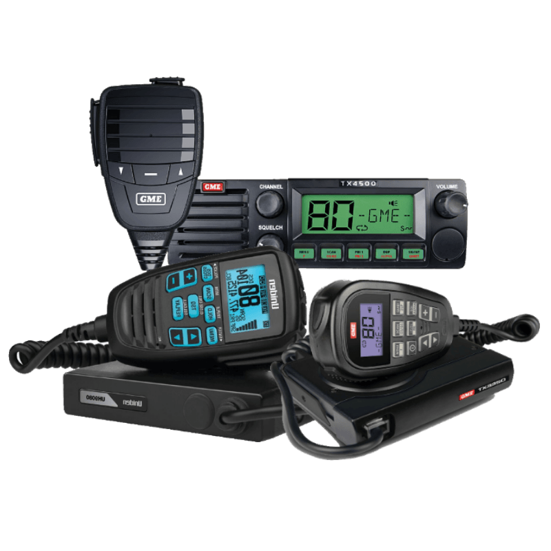 Several Two-way Radios and Microphones — Central Western Communications in Emerald, QLD