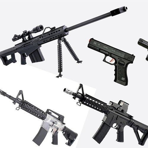 Assortment of Toy Guns — Central Western Communications in Emerald, QLD