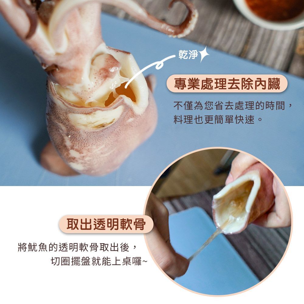 【知名餐廳御用】嚴選魷魚冰捲