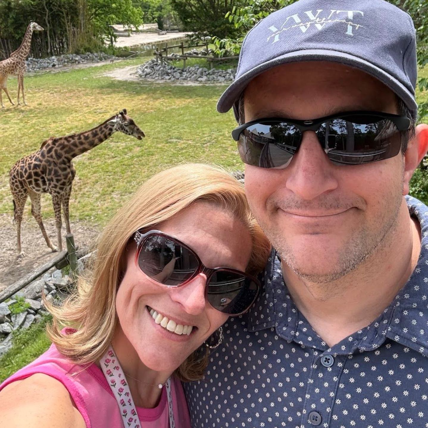Holly and Jason at the Norfolk Zoo