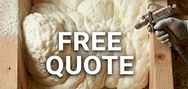 Get a free spray foam insulation quote