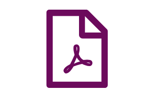 Purple PDF document icon.