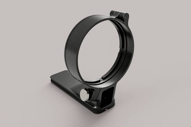Black 3D printed replacement bracket