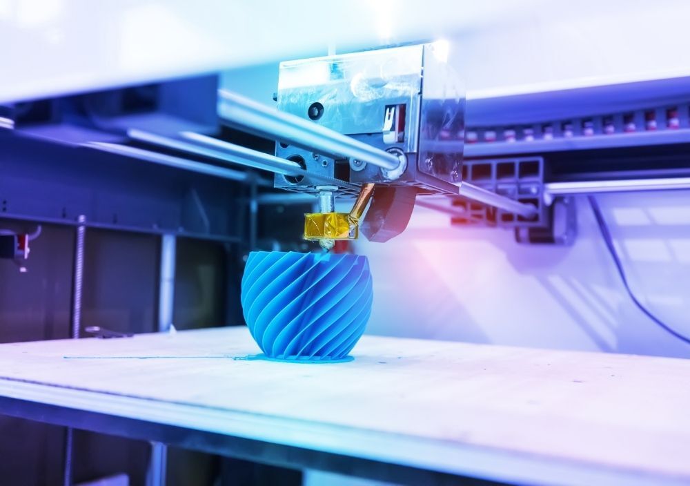3D printing using PLA plastic