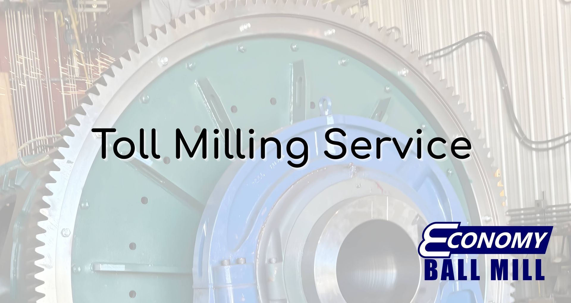 A close up of a custom ball mill at Economy Ball Mill near Tollesboro, Kentucky (KY)