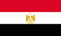 Flagge Ägyptens