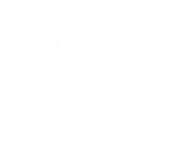 Shield with scales of justice, crossed swords, and laurel branches.