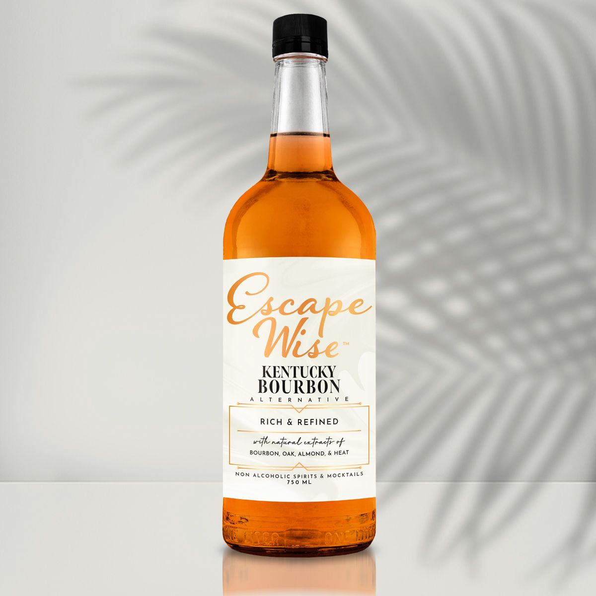 non-alcoholic cinnamon whiskey, whiskey alternative, alcohol free whiskey