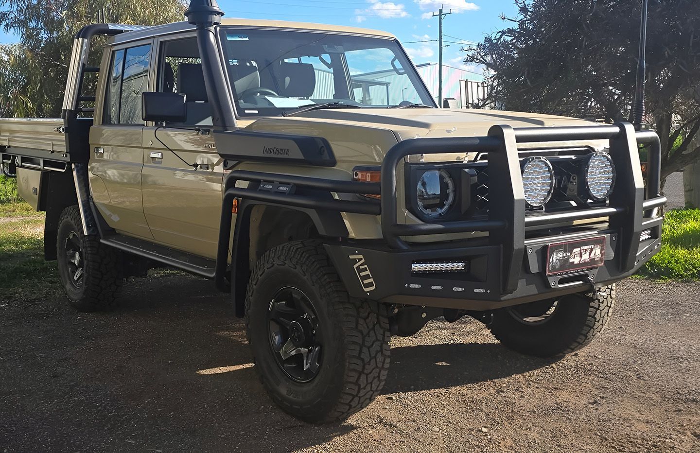 4x4 With Bull Bar For Off-Road Protection