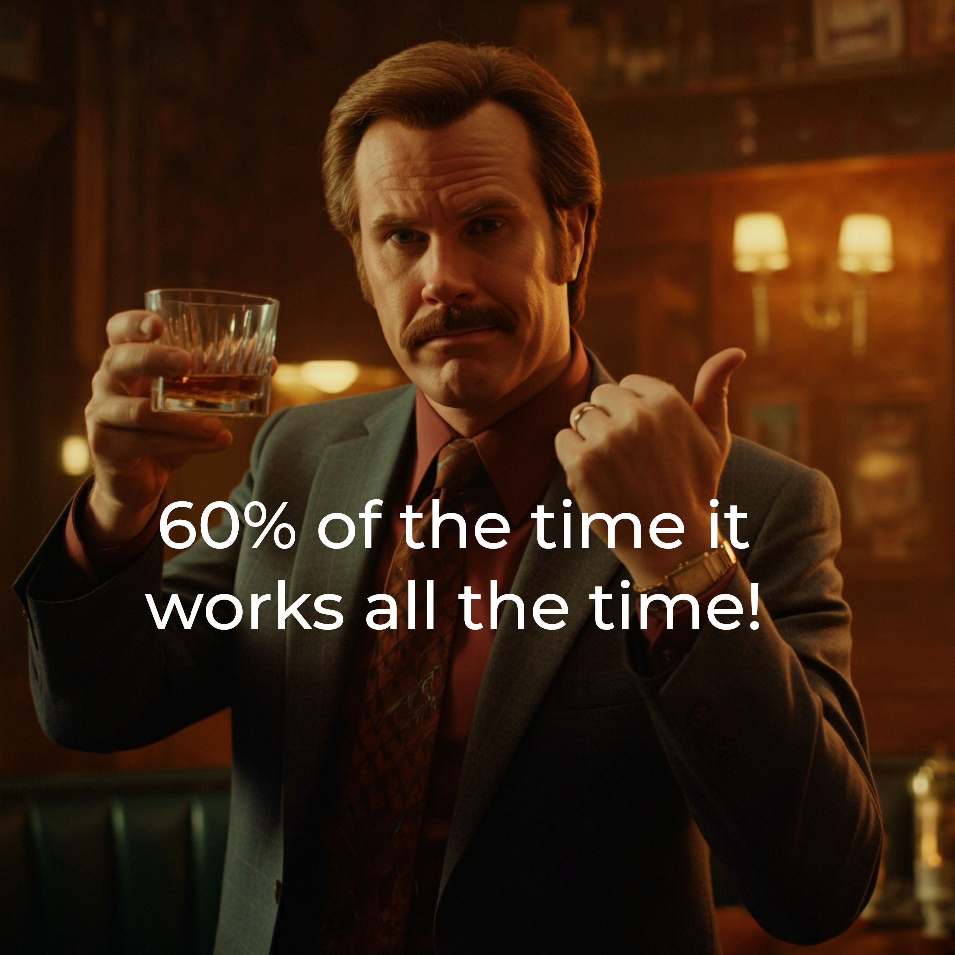 ron burgandy,wrong stats lead to poor seo