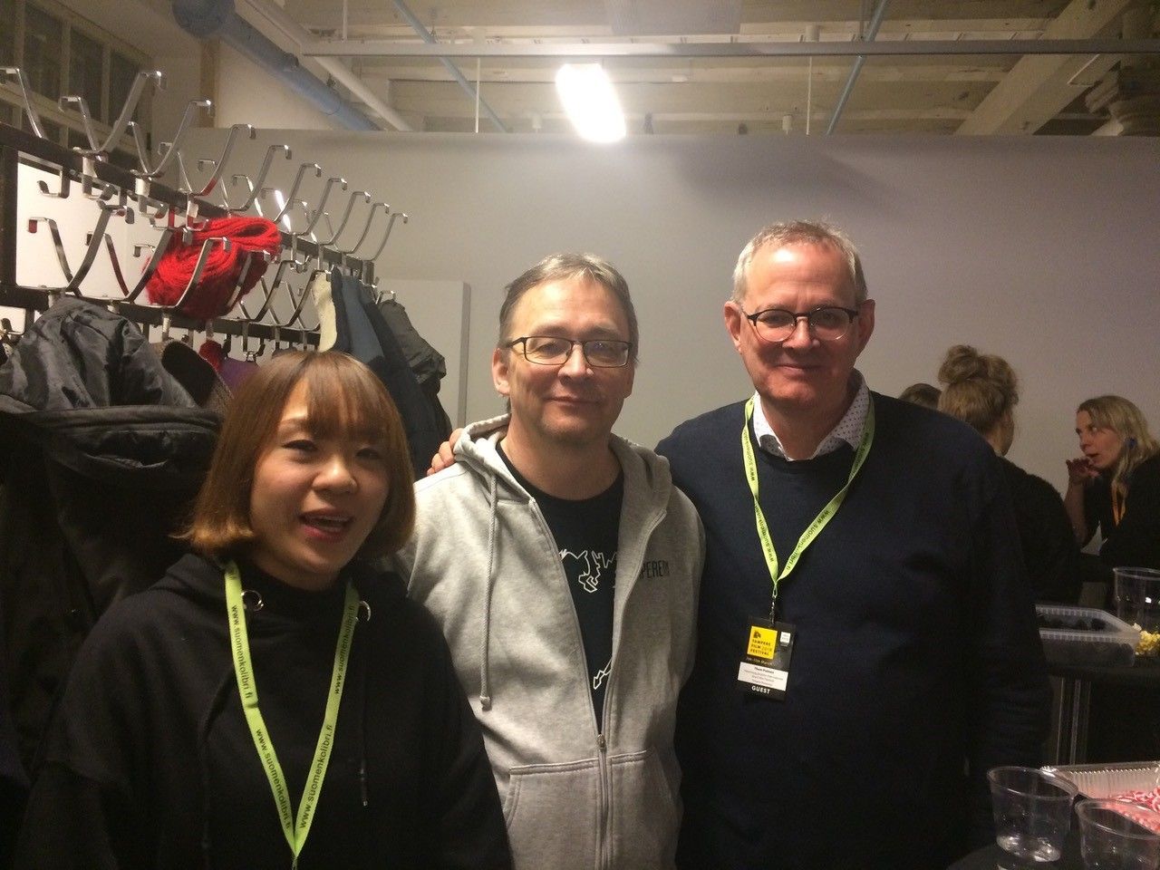 Thom Palmen at Tampere (Kopia) Film Festival