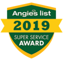 Angie's List 2019 Super Service Award Angie's List 2019 Super Service Award