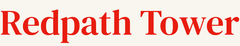 The redpath tower logo is on a white background.