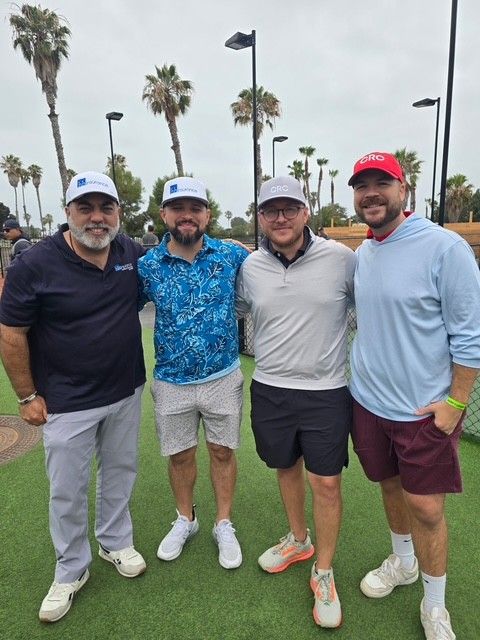 PWI 2026 Pickleball Tournament -four men smiling