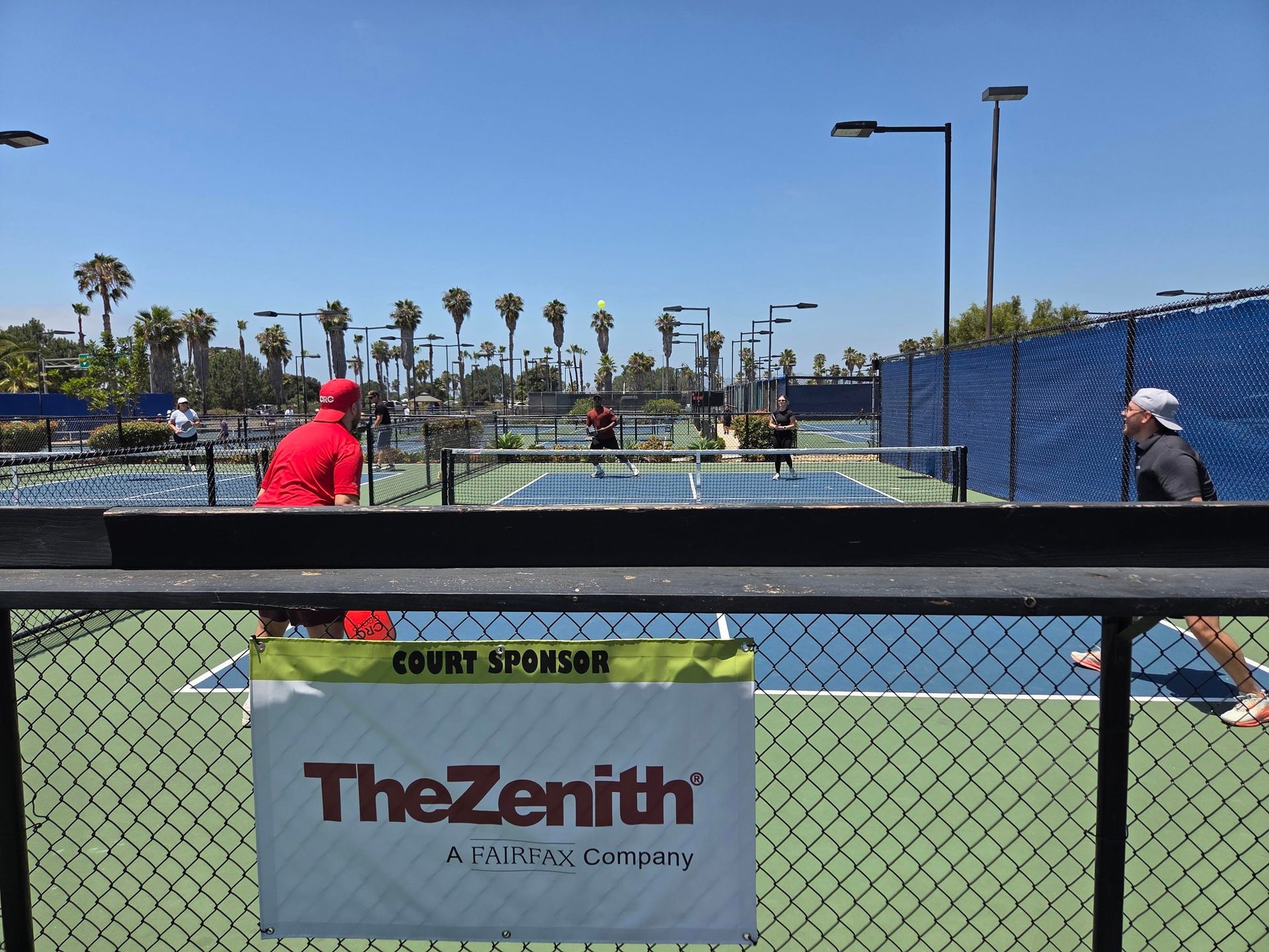 PWI 2026 Pickleball Tournament - playing pickleball