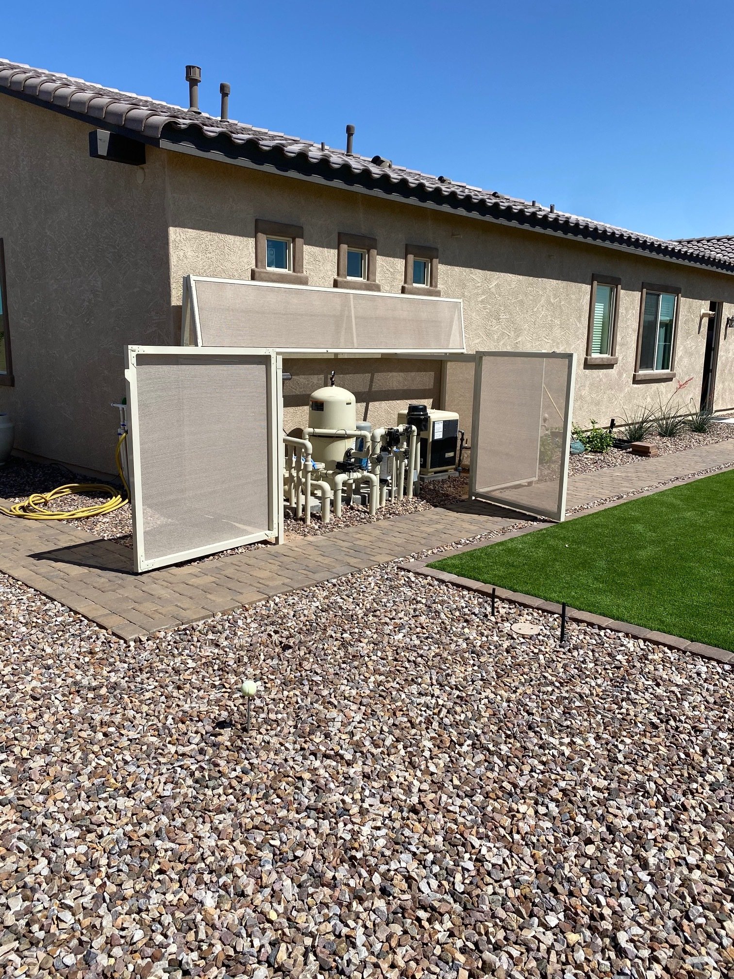 Shades for Pool Equipment Pool Equipment Shades AZ