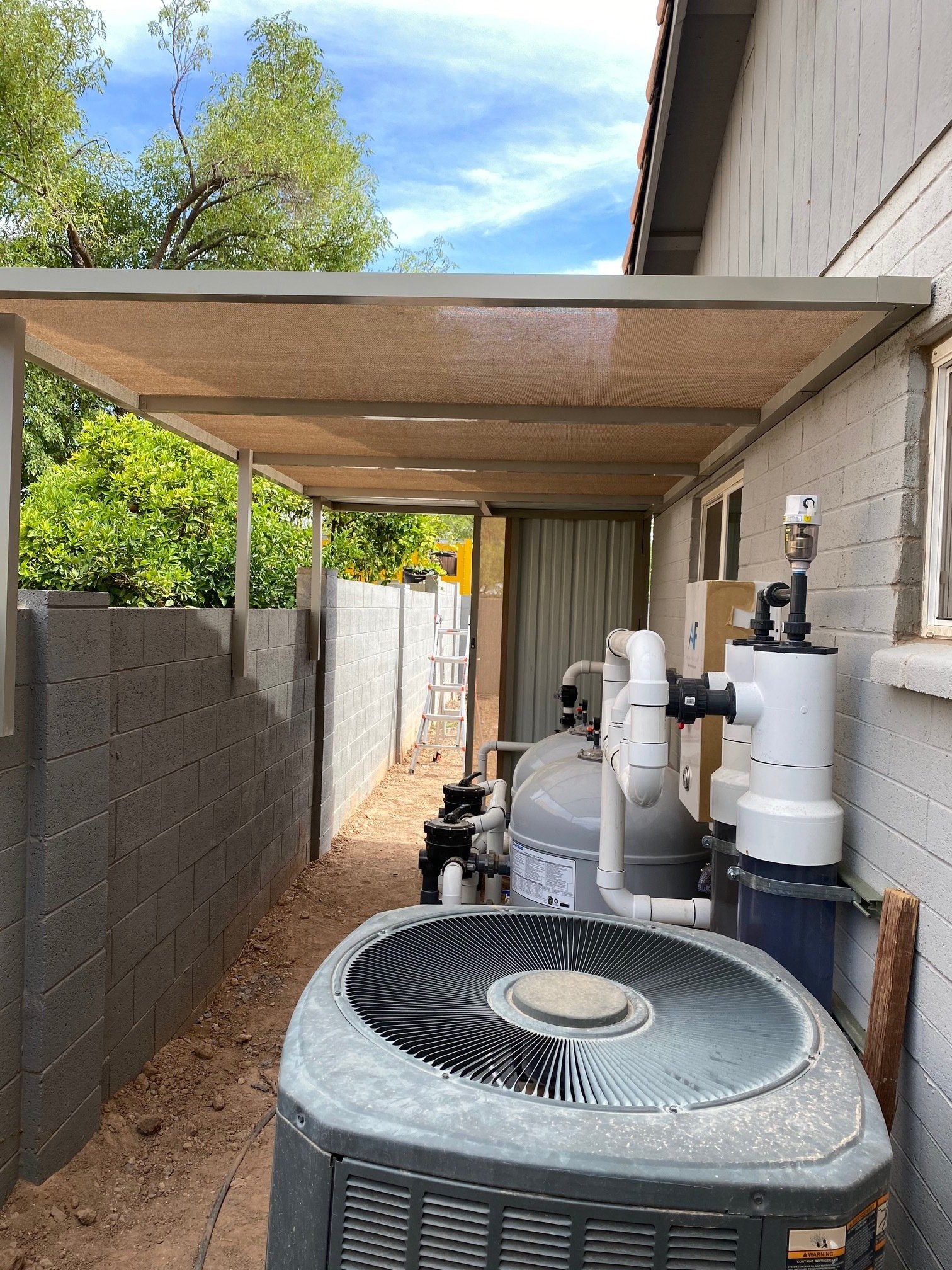 Shades for Pool Equipment Pool Equipment Shades AZ