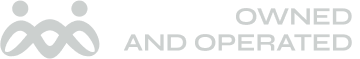 Logo with intertwined shapes and the words 