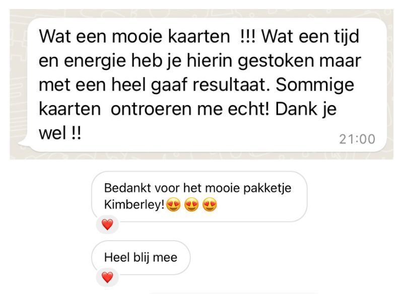 Bericht van een ouder over het kaartendeck