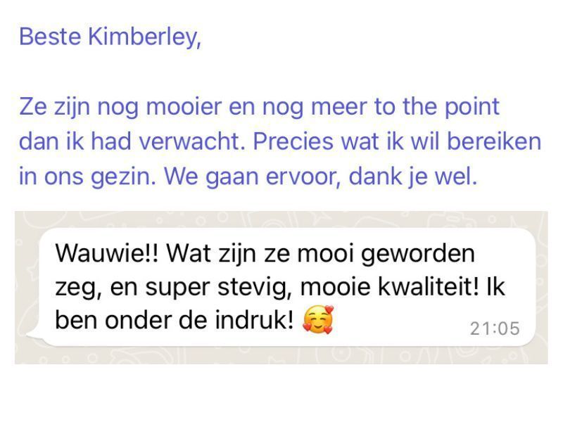 Bericht van een ouder over het kaartendeck