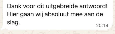 Bericht van een ouder