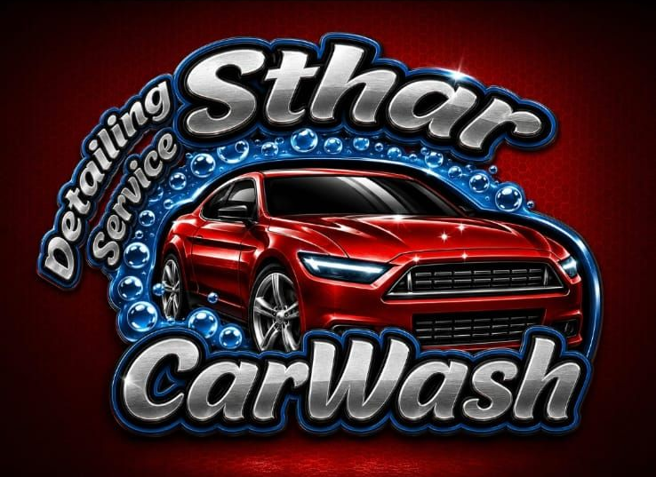 Logotipo de STHAR Car Wash
