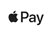 Apple Pay logo on a white background